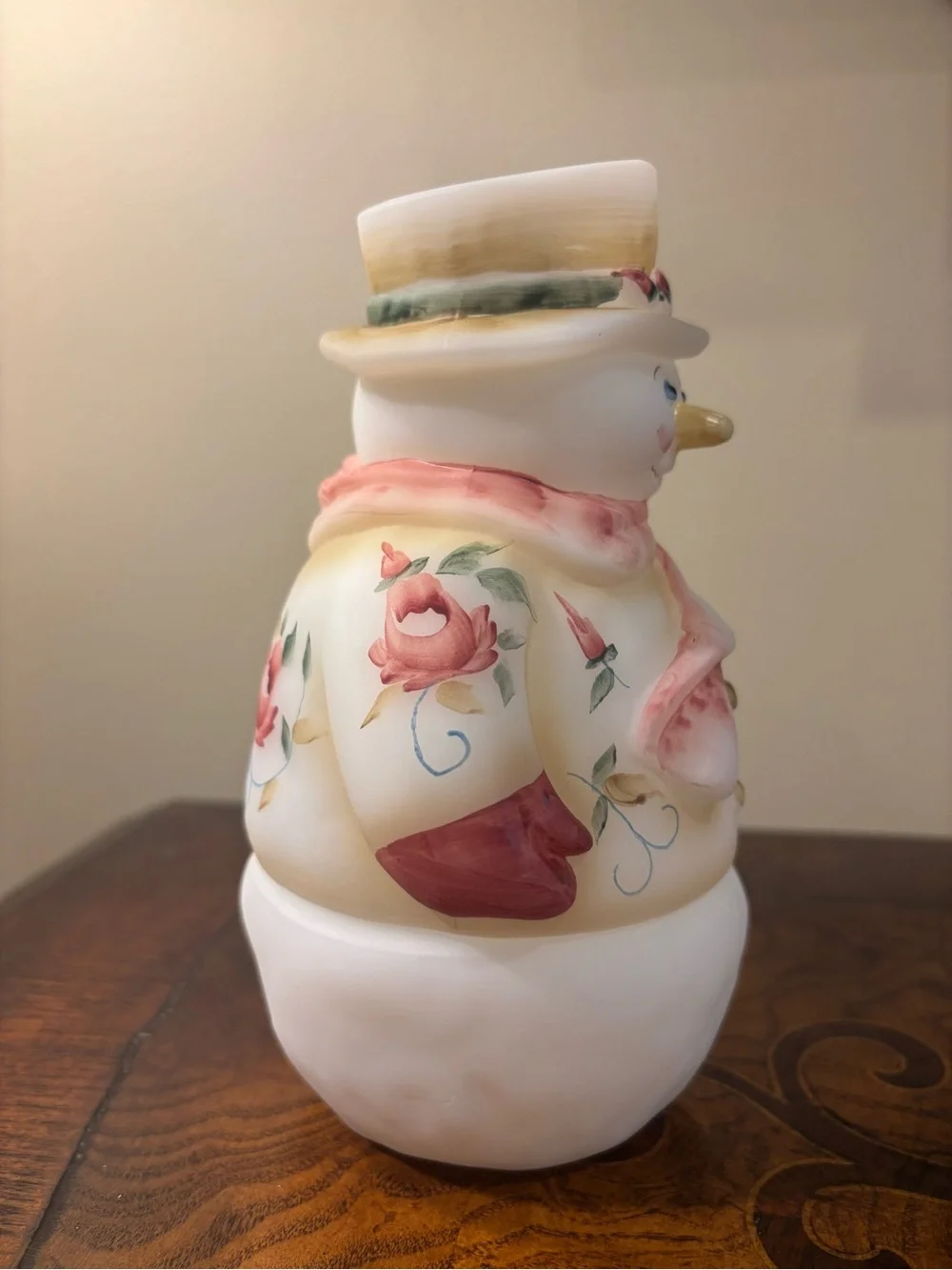 Fenton Snowman Fairy Light